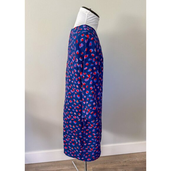 C&E Lifestyle Navy Polka Dot Tunic Dress - Picture 6 of 12